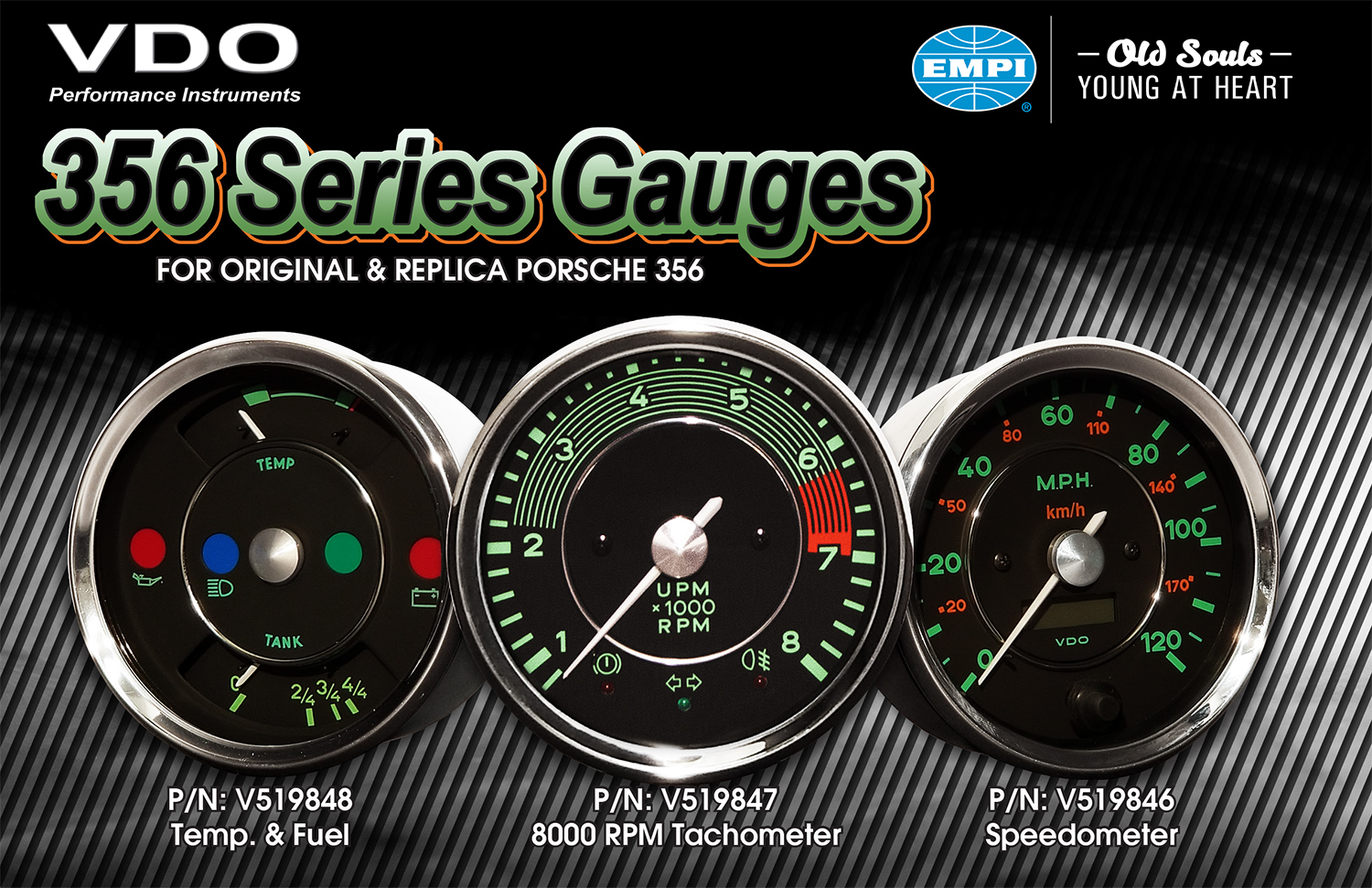 VDO 356 Series Gauges