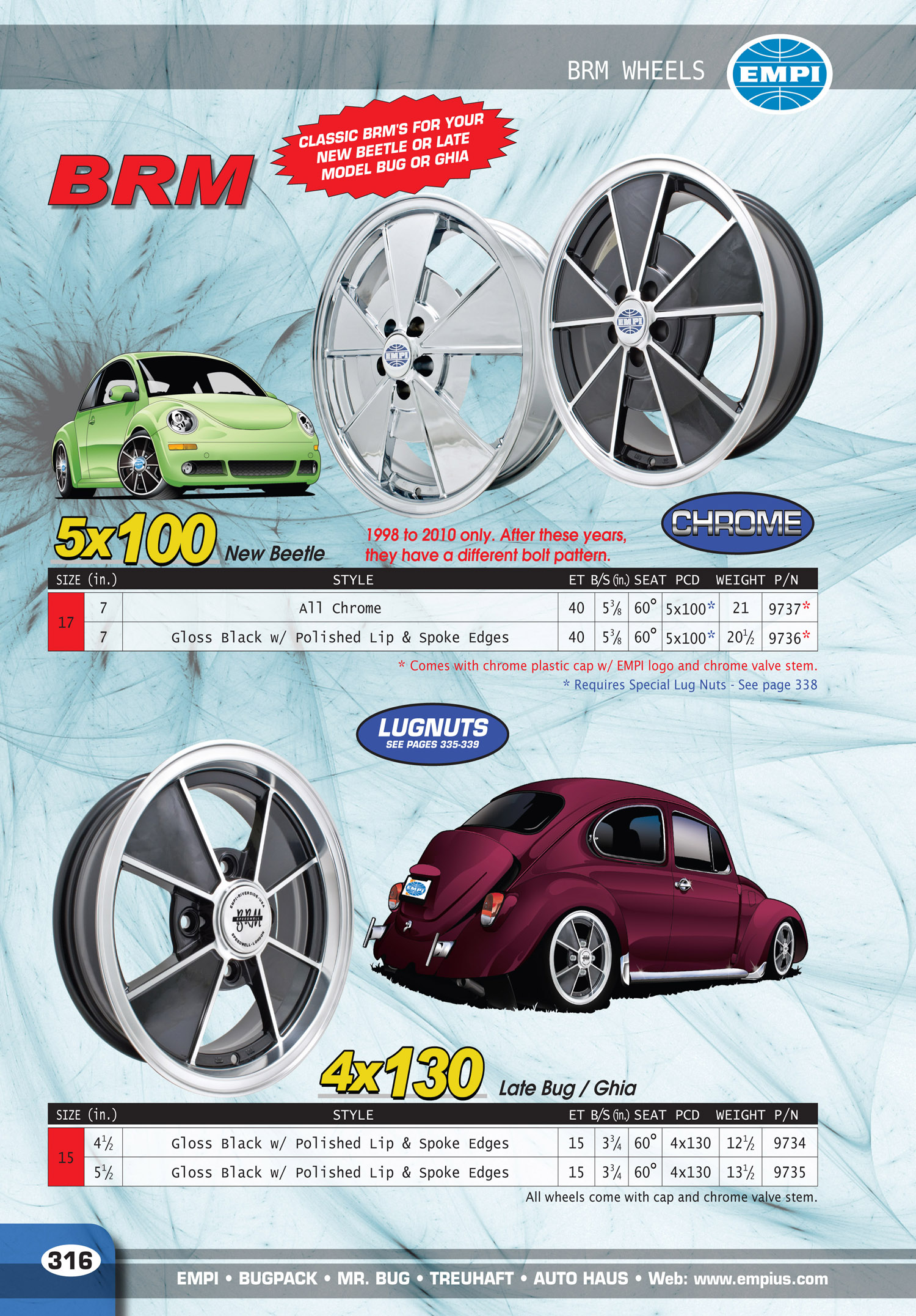 EMPI Catalog Page 316