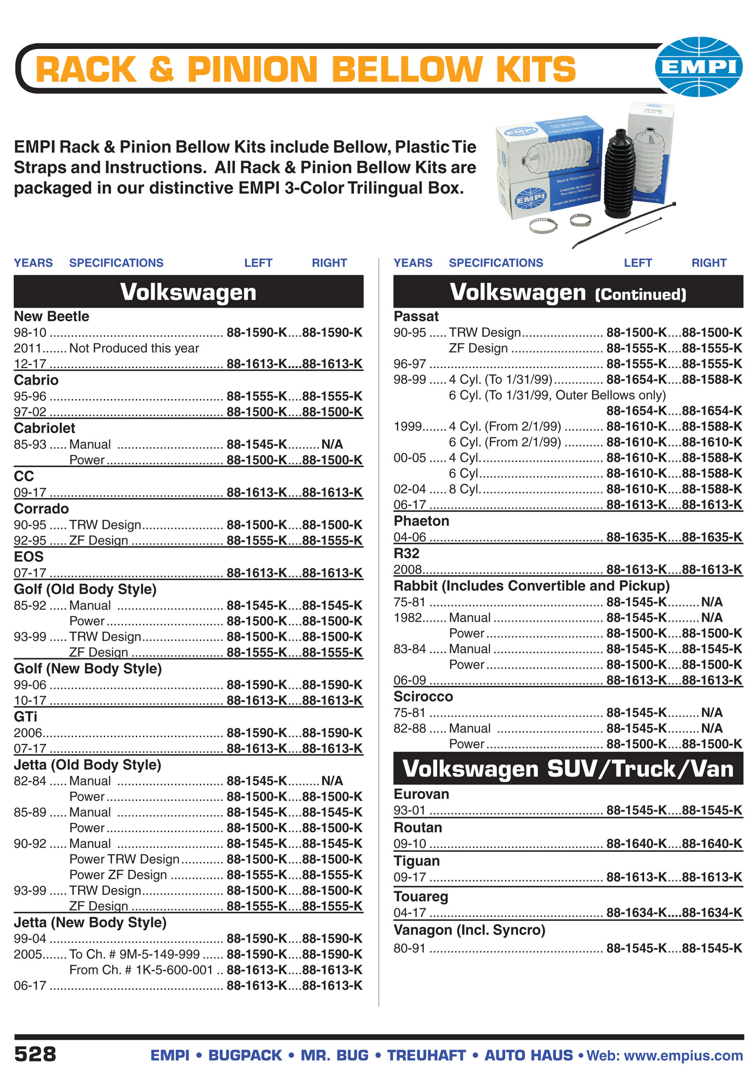 EMPI Catalog Page 528