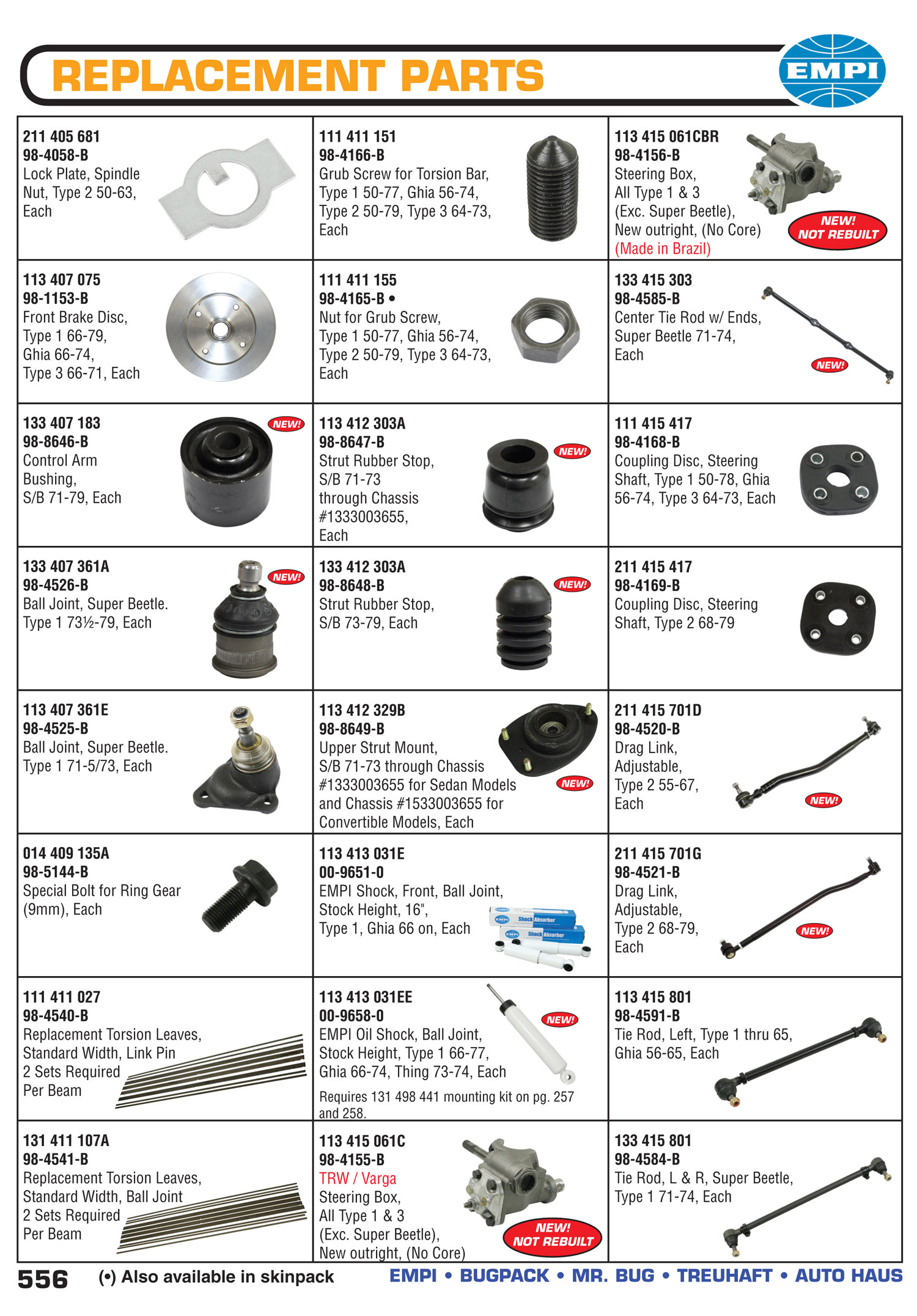 EMPI Catalog Page 556