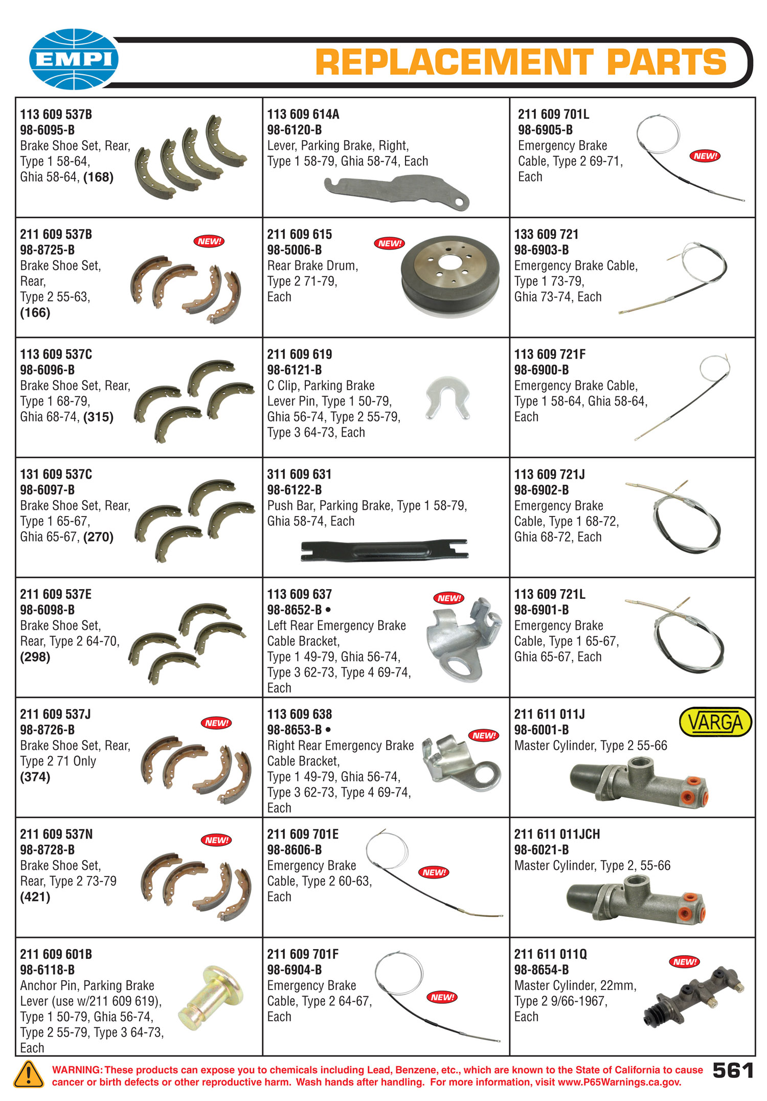 EMPI Catalog Page 561