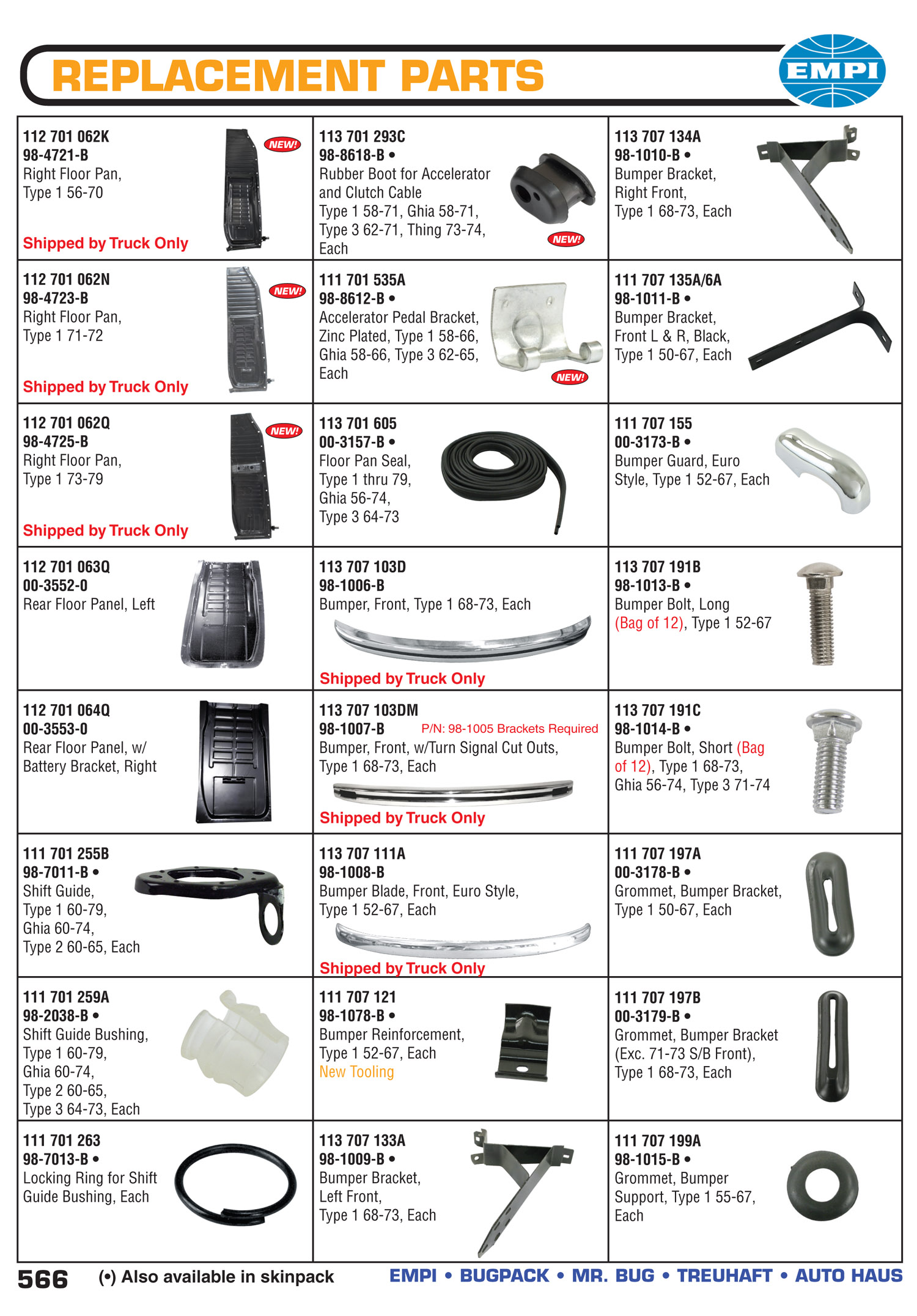 EMPI Catalog Page 566