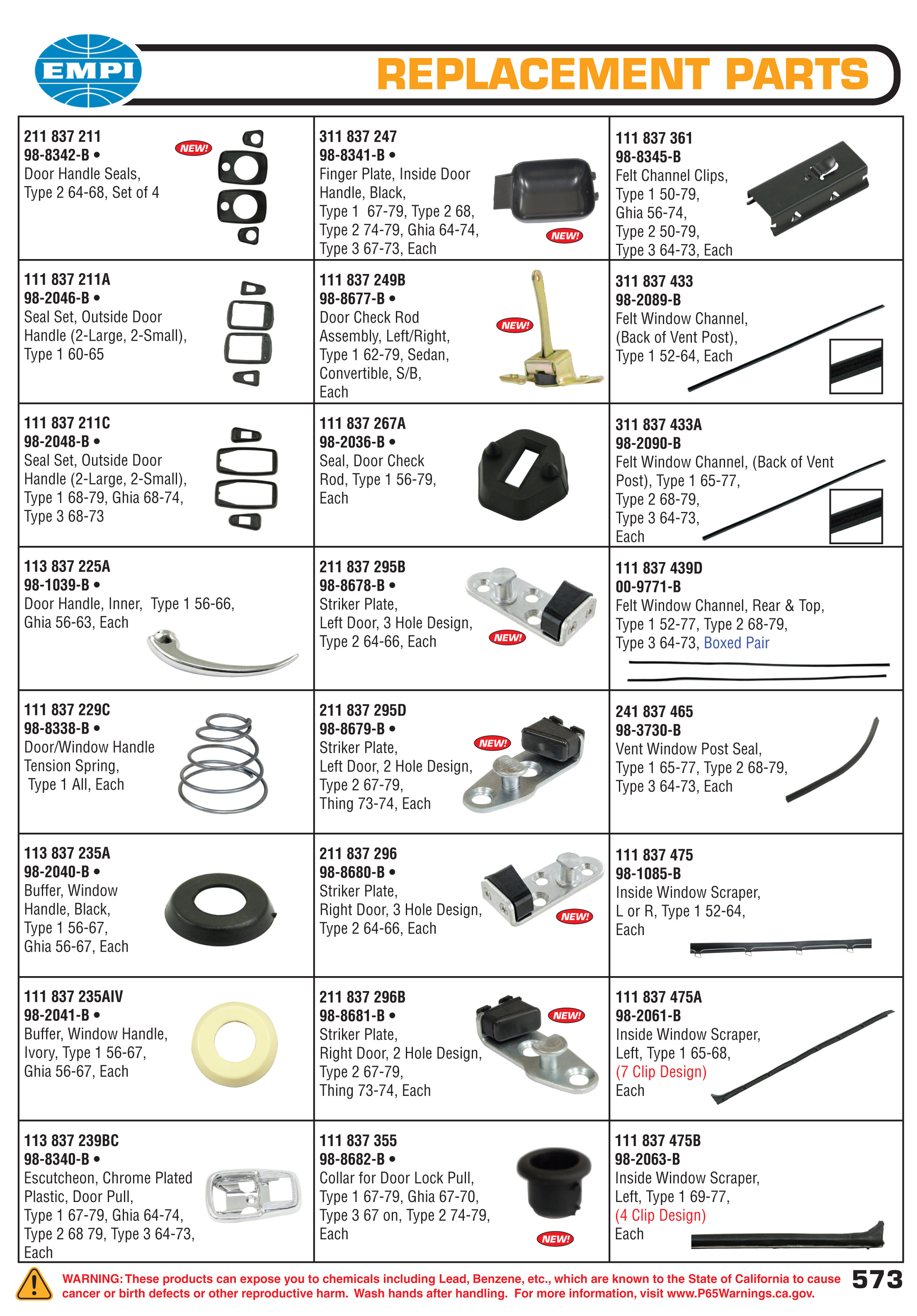 EMPI Catalog Page 573