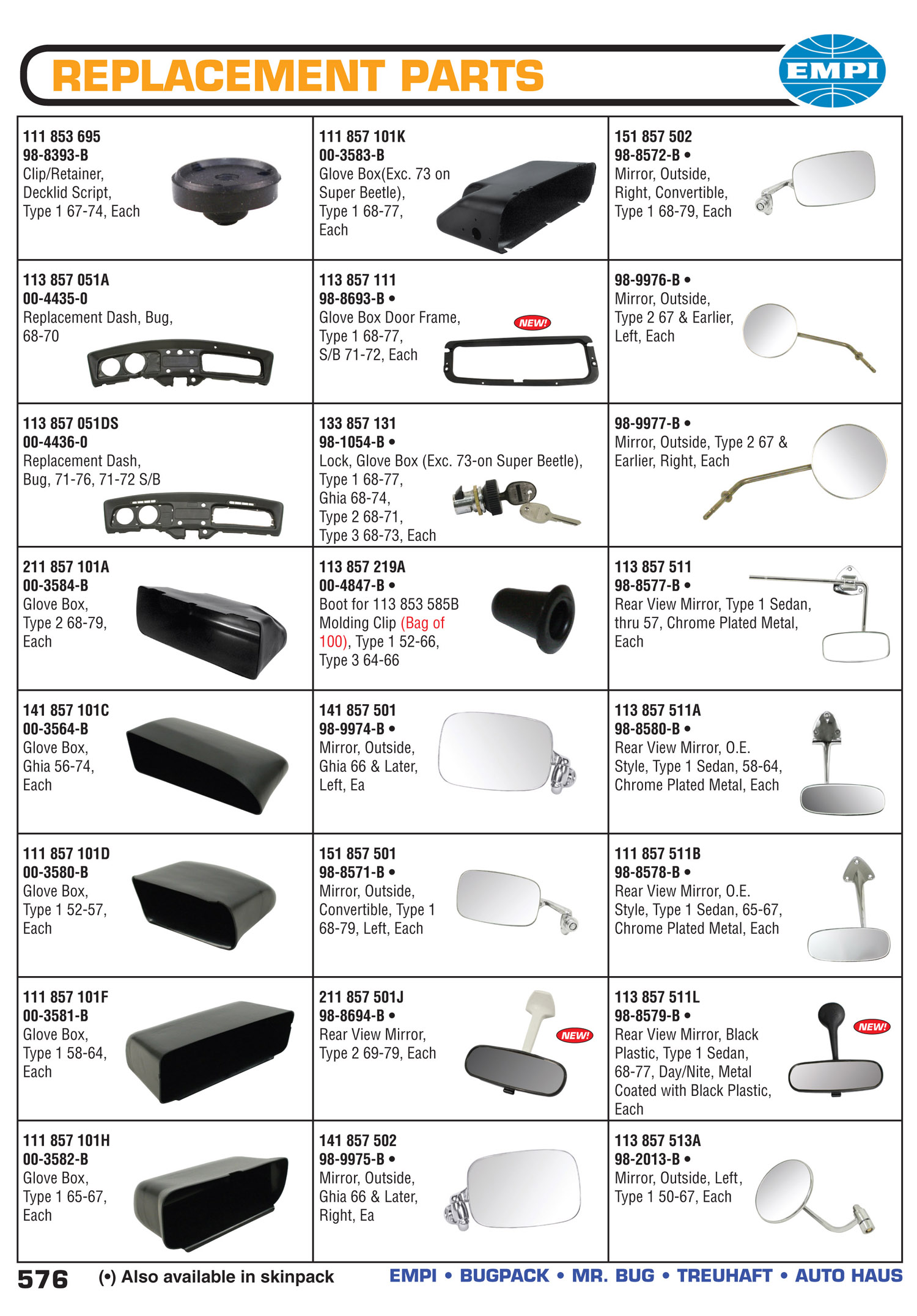EMPI Catalog Page 576