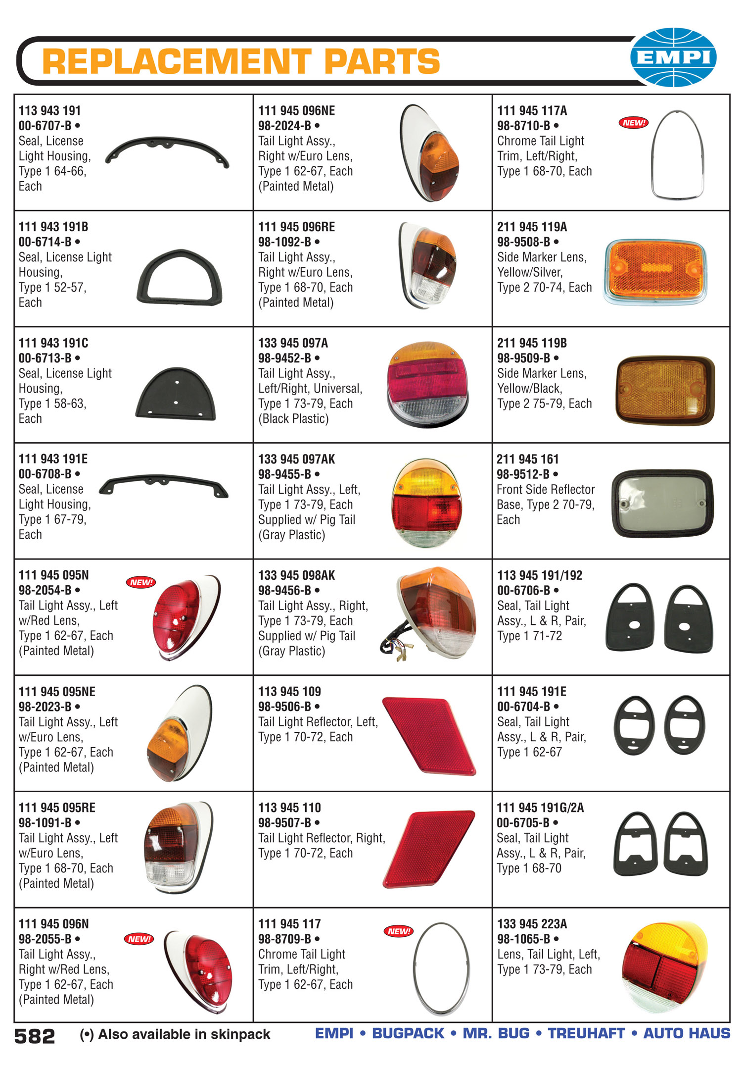 EMPI Catalog Page 582