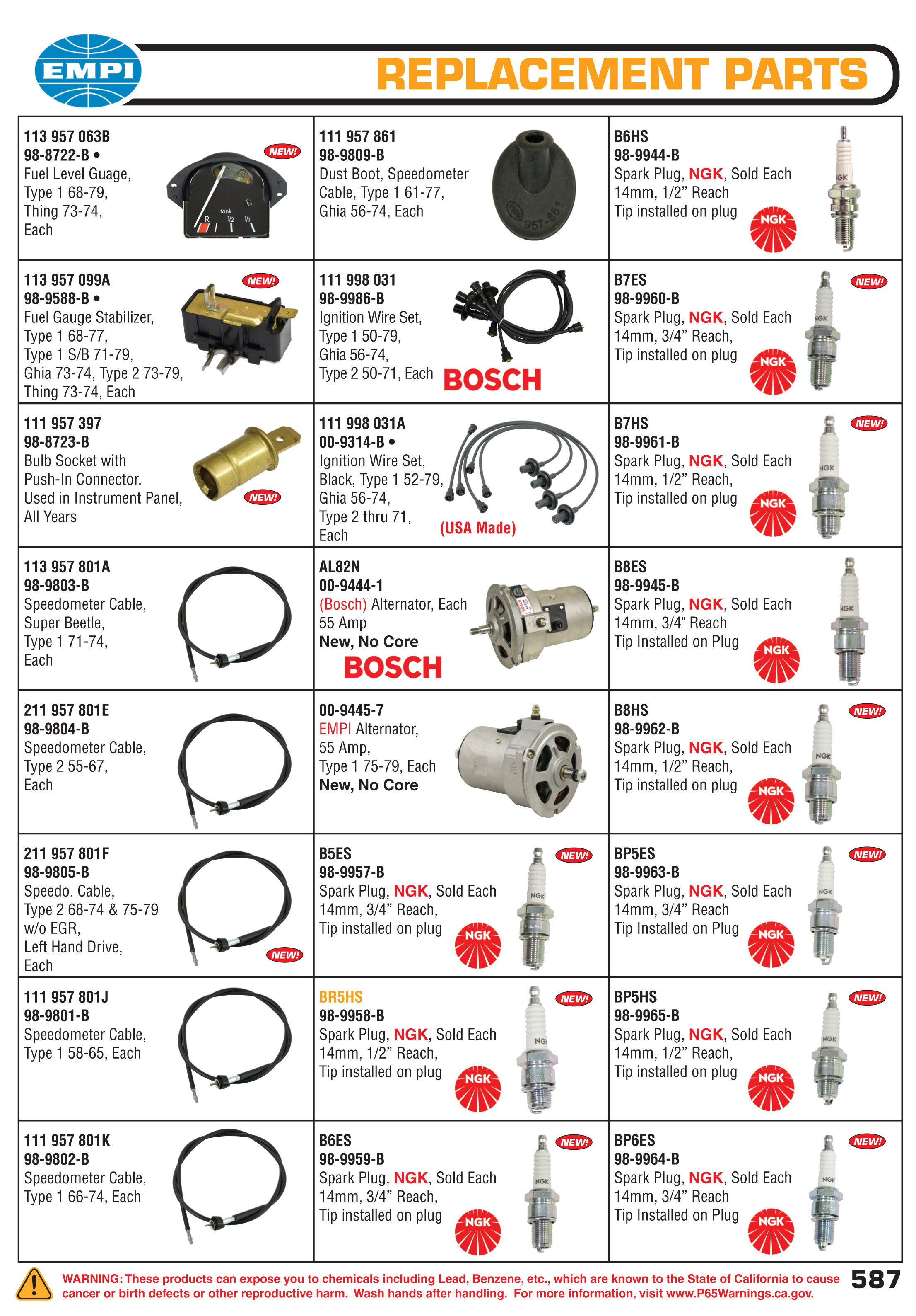 EMPI Catalog Page 587